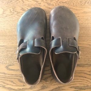 Birkenstock London Clogs Oiled Leather